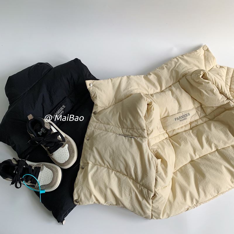 2024秋冬新品★子供服 　ベストコート★90cm〜140cm 2色