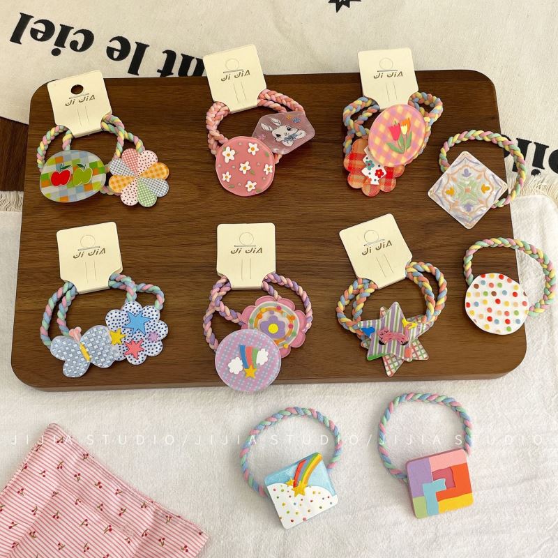 髪飾り★まとめ髪用★ヘアアクセサリー★子供用★ヘアゴム★可愛い