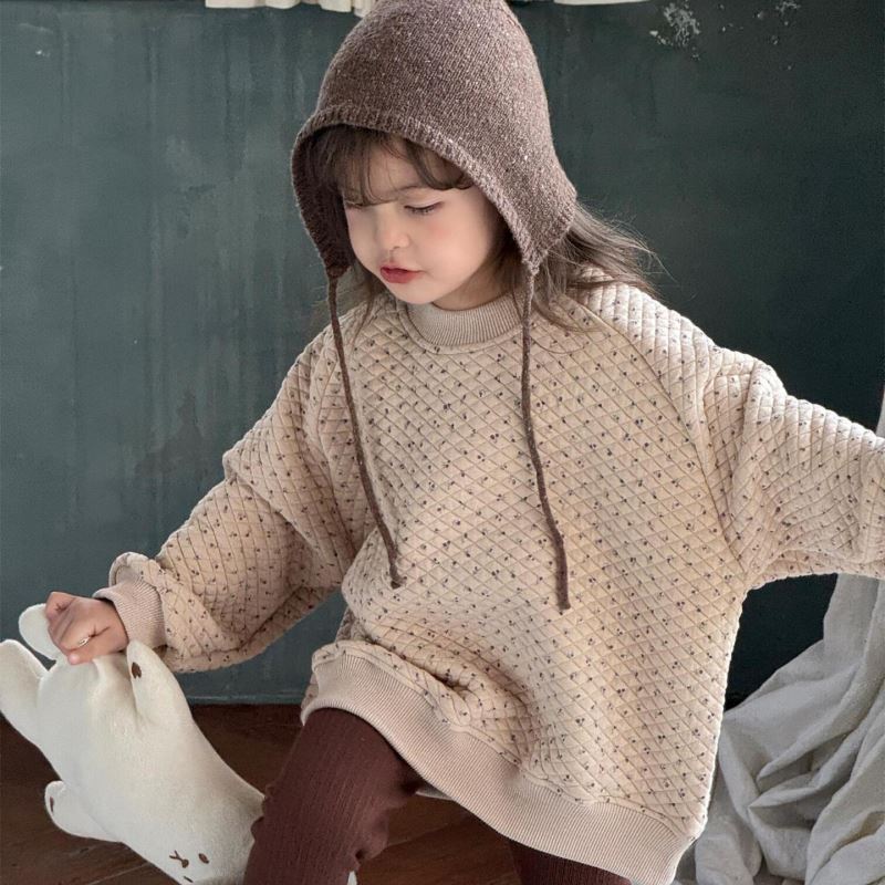 2024★秋冬新作★韓国風子供服★トレーナー★90cm〜140cm 2色