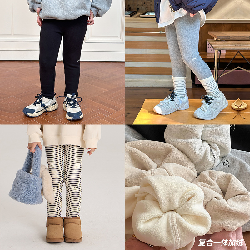 2024秋冬新品A★子供服　ズボン　タイツ★90cm〜160cm 4色