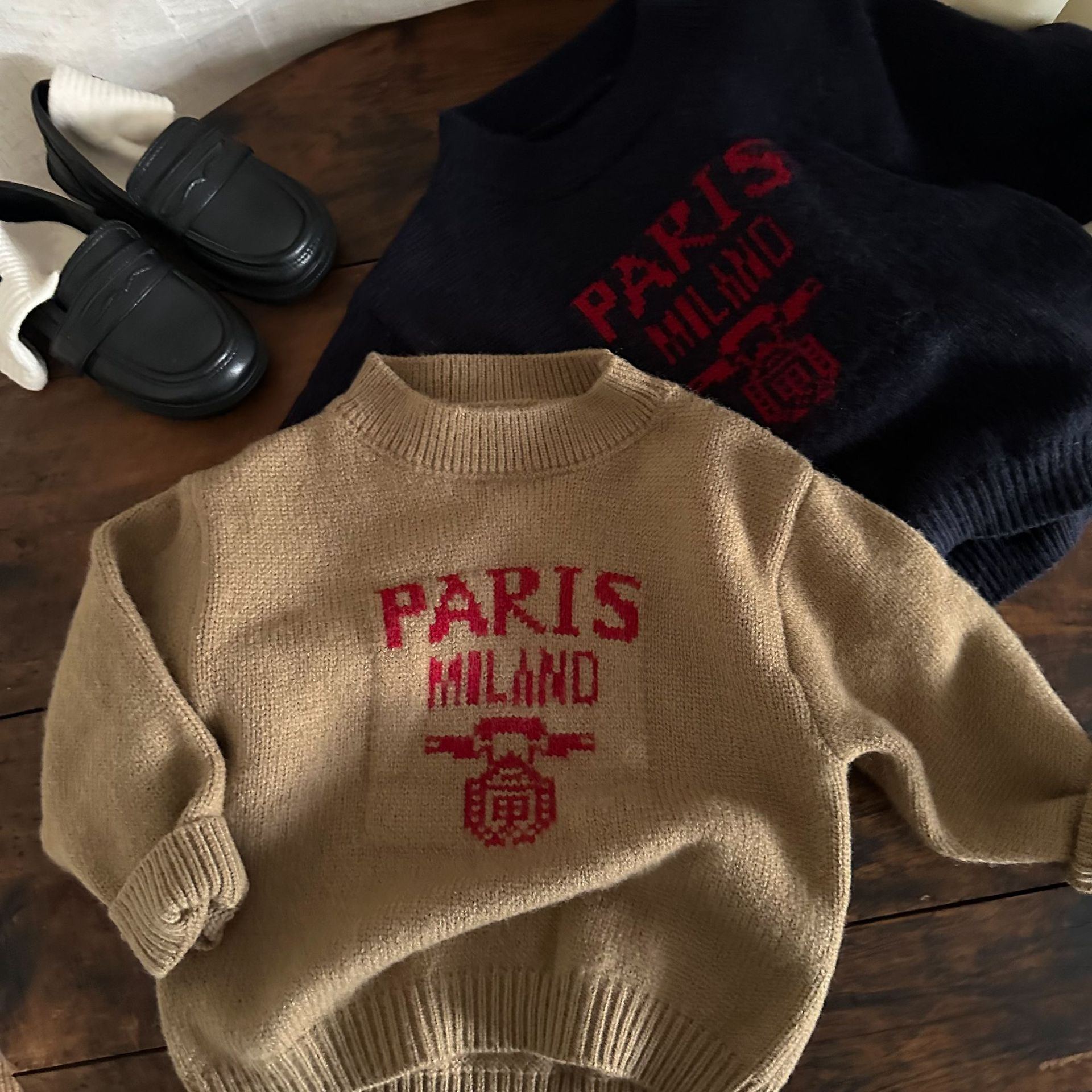 2024秋冬新品★子供服　セーター★90cm〜140cm 2色