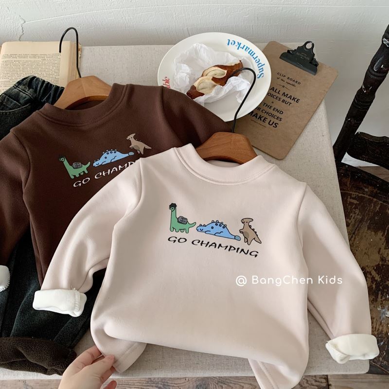 2024冬新入荷★子供服　トップス  裏起毛★90cm〜140cm 2色