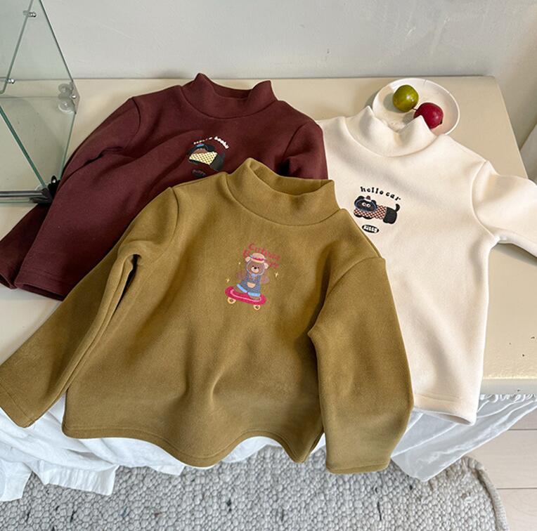 2024冬新品★子供服　トップス★90cm〜150cm 3色