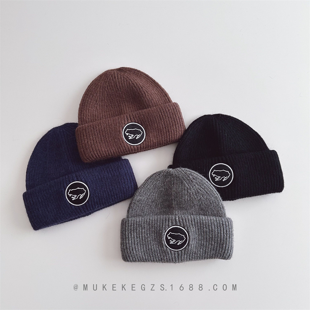 「2024」子供/大人兼用★帽子★ニット帽子★防寒★暖かい★4色