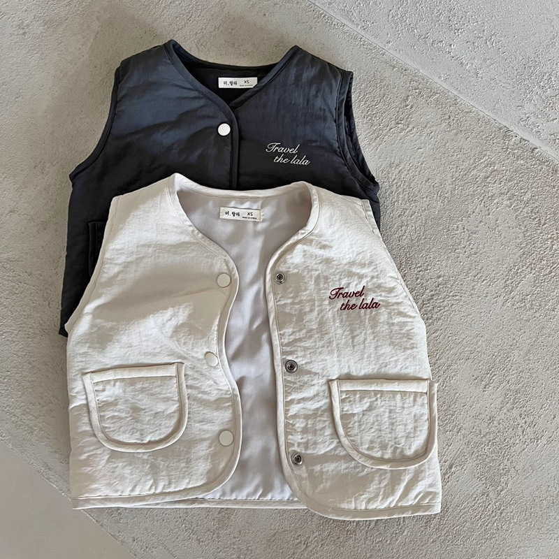 2024新品★子供服 　ベストコート★73CM〜100cm 2色