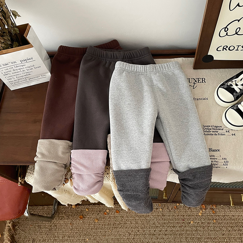 「2024」子供服★ズボン★ボトムス★レギンス★韓国風子供服★3色80cm〜130cm