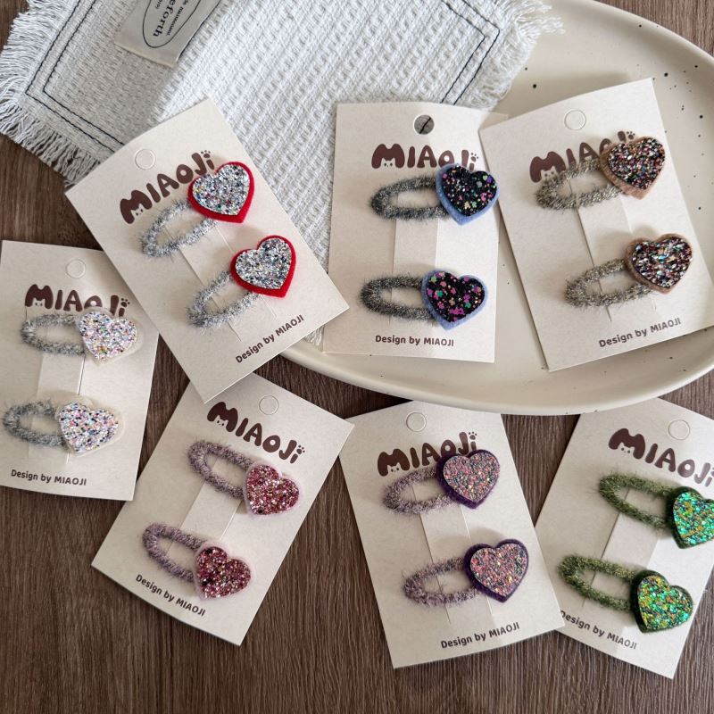 雑貨★子供用髪飾り　ヘアビン★アクセサリー★7色