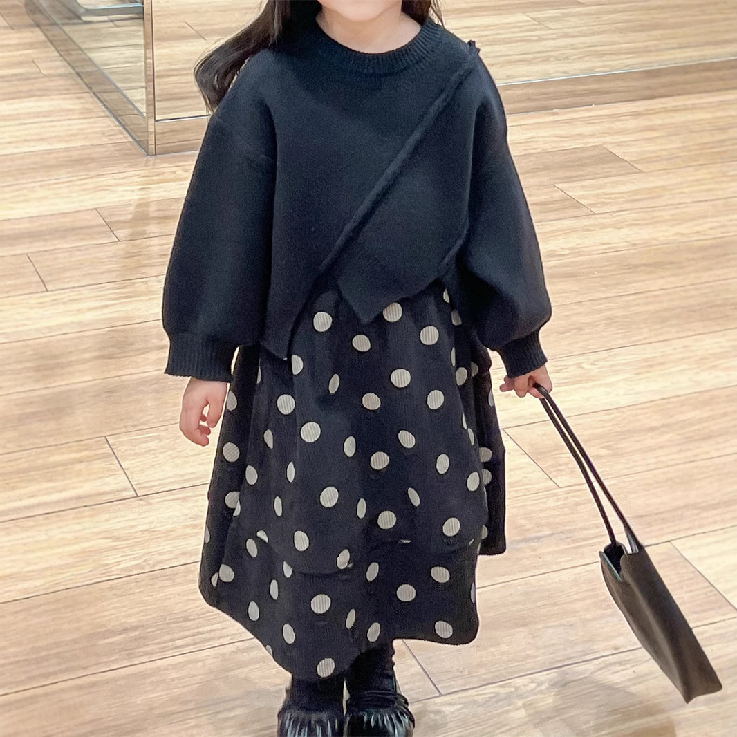 2024年秋冬★子供服　セーター&スカート分けて★90cm〜140cm