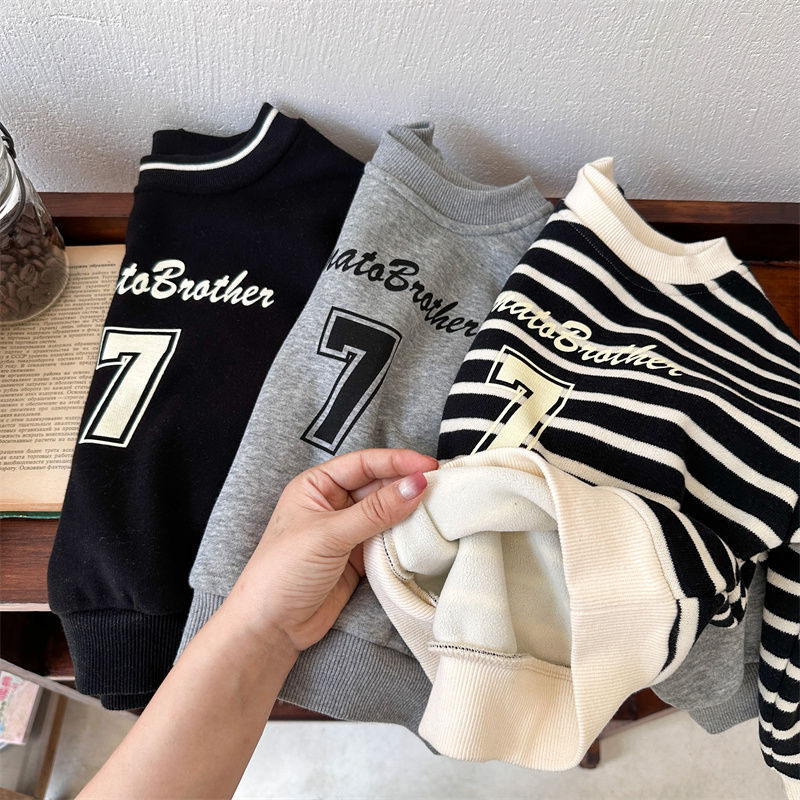 2024新品h★子供服　トレーナー★80cm〜130cm 3色