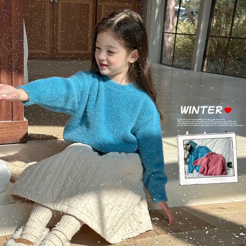 2024★秋冬新作★韓国風子供服★セーター★90cm〜160cm 2色