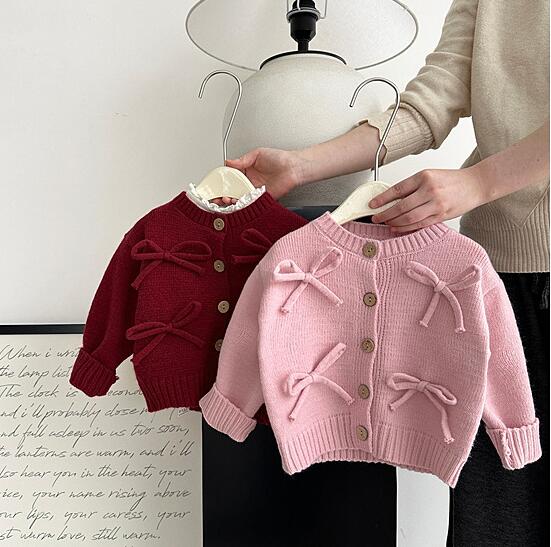 「2024」子供服★トップス★ニット★セーター★韓国風子供服★2色66cm〜100cm