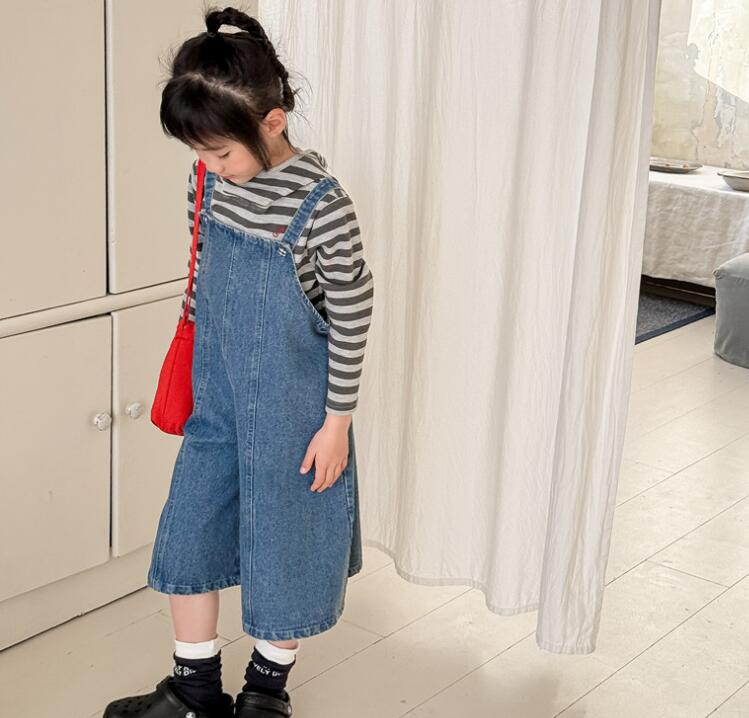 2025春新品SJ★子供服　サロペット★80cm〜130cm 2色