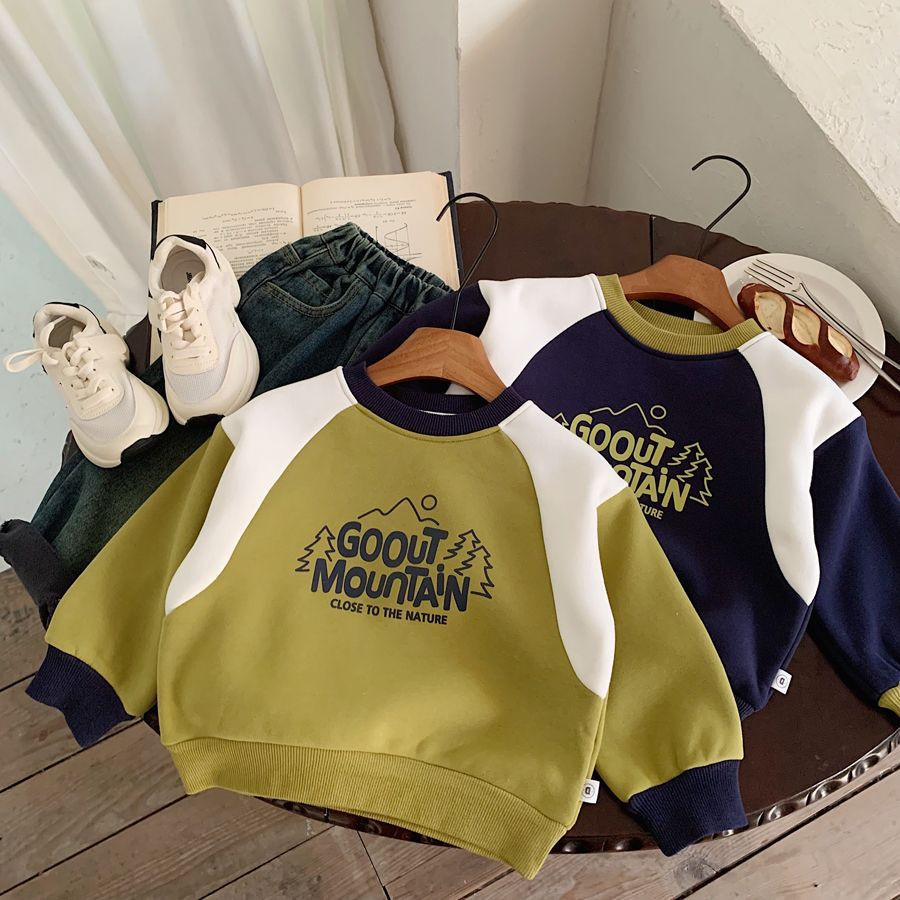 「2024」子供服★トップス★裏起毛★長袖★韓国風子供服★2色90cm〜140cm