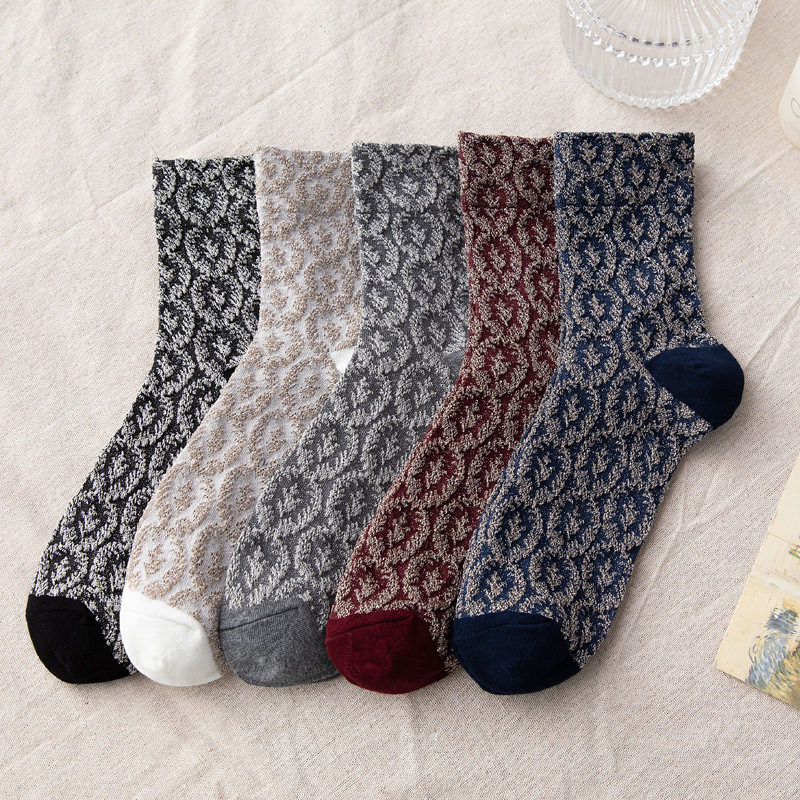 「2024」靴下★レディース★ソックス★大人用★女性用靴下★可愛い★5色