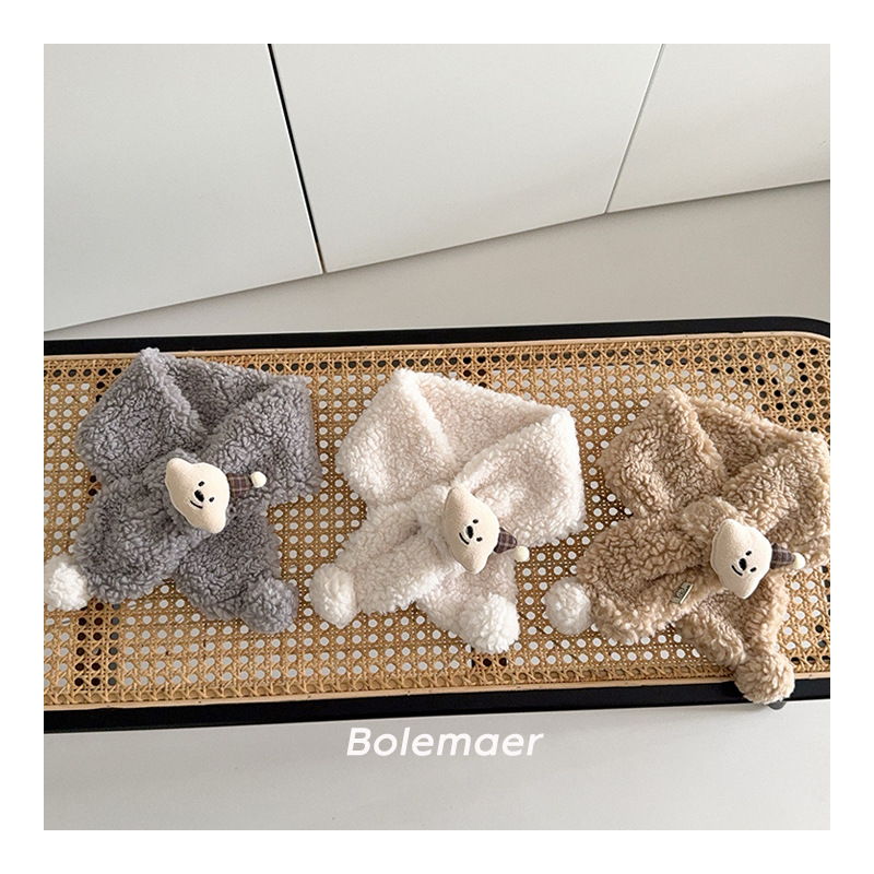 「2024」★子供用★マフラー★防寒★襟巻き★ネックウォーマー★キッズ★暖かい★4色