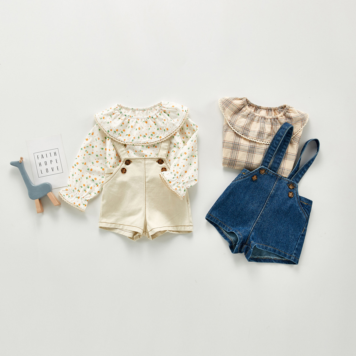 2025新品★ベビー服　サロペット★66cm〜100cm 2色