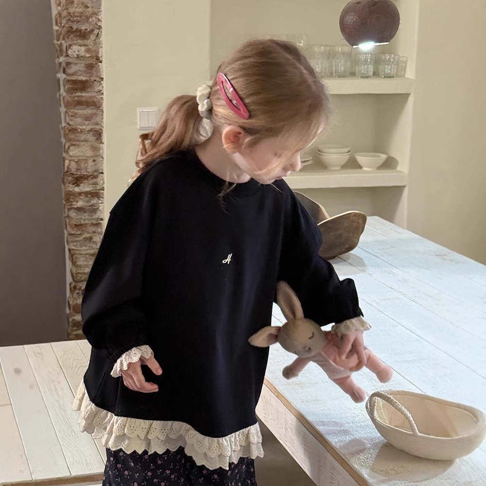 2025春新作ZXR★子供服　トップス★90cm〜150cm 2色