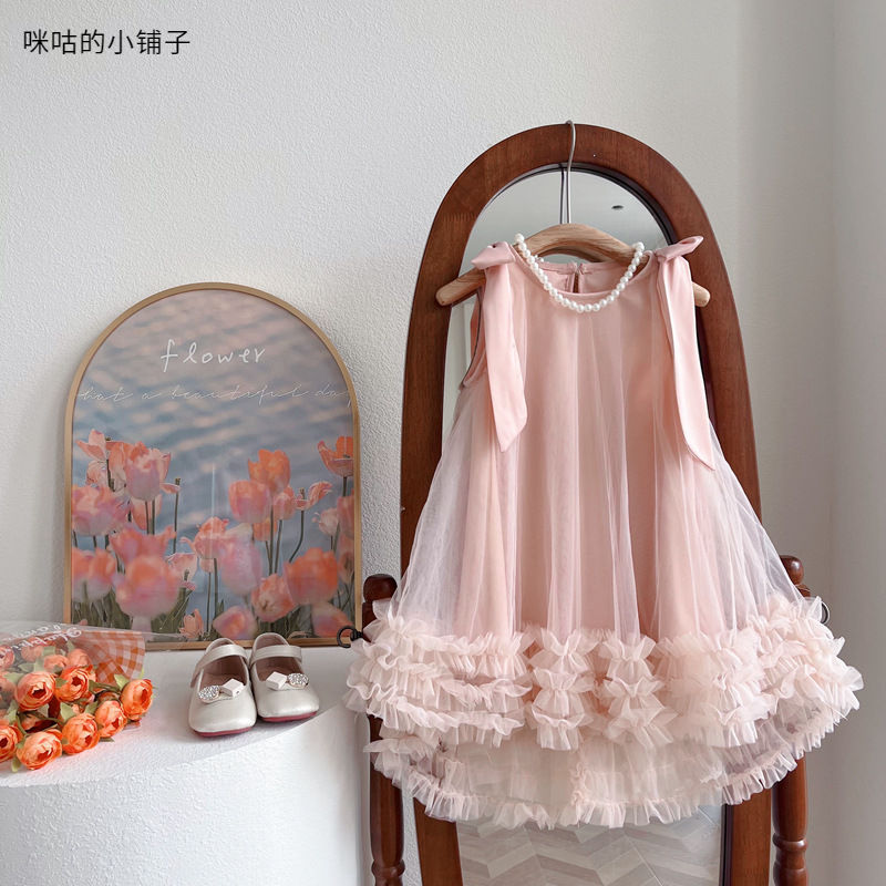 「2025」子供服★ワンピース★ドレス★ノースリーブ★韓国風子供服★80cm〜120cm