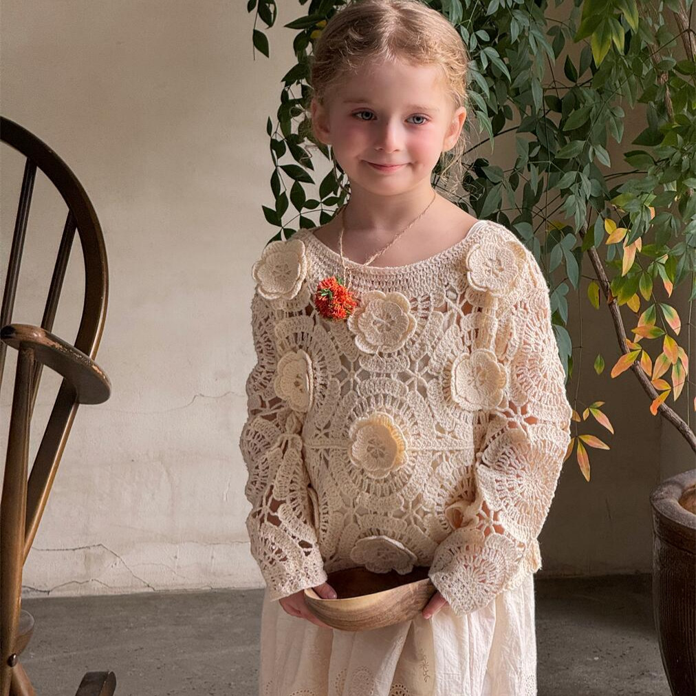 2025春新品J★子供服　トップス ブラウス★