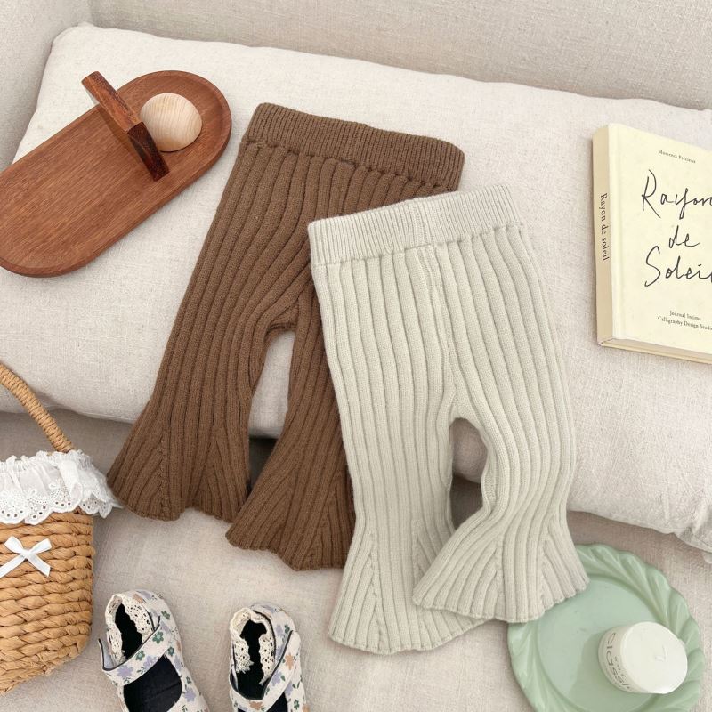 2025★春秋新作★韓国風子供服★ズボン★66cm〜100cm 2色