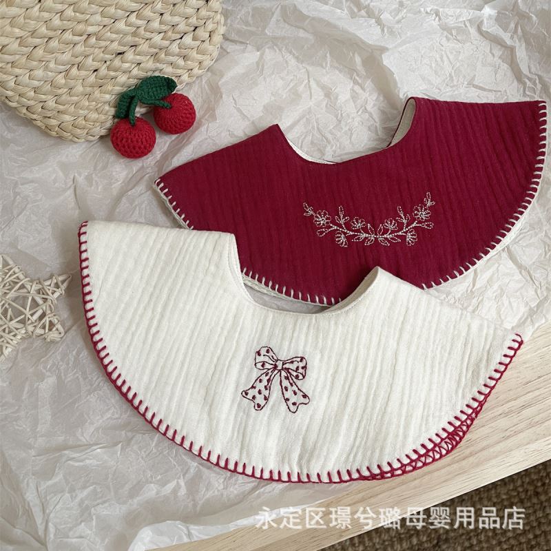 新登場★ベビー涎掛け★食事用★2色