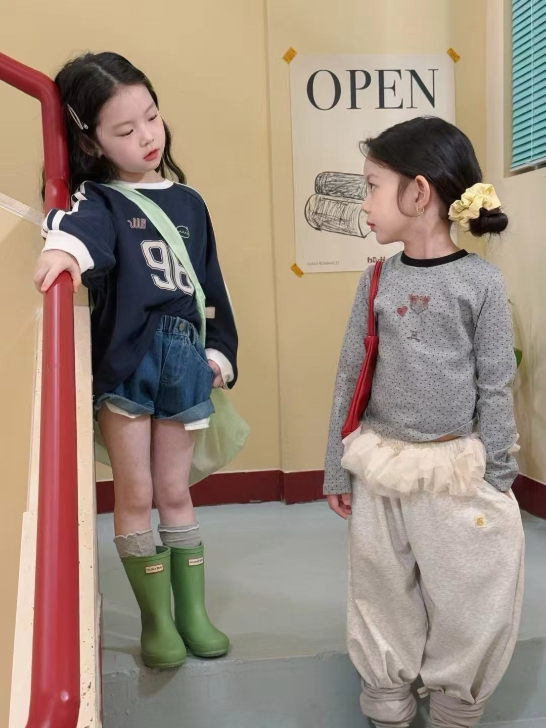 2025★春秋新作★韓国風ベビー服★トップス★ズボン★90cm〜140cm 3色