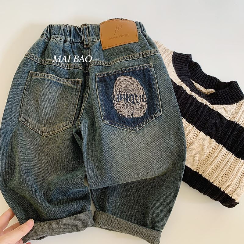 「2025」子供服★ズボン★ボトムス★ジーンズ★韓国風子供服★90cm〜140cm