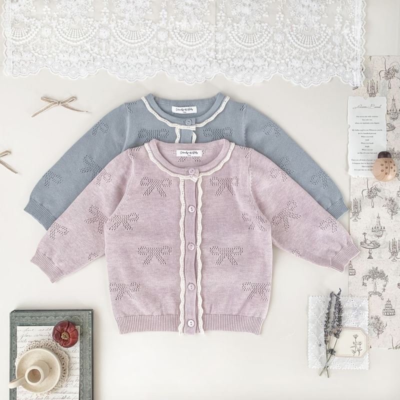 2025新品Cu★子供服 　カーディガン★73CM〜110cm 2色