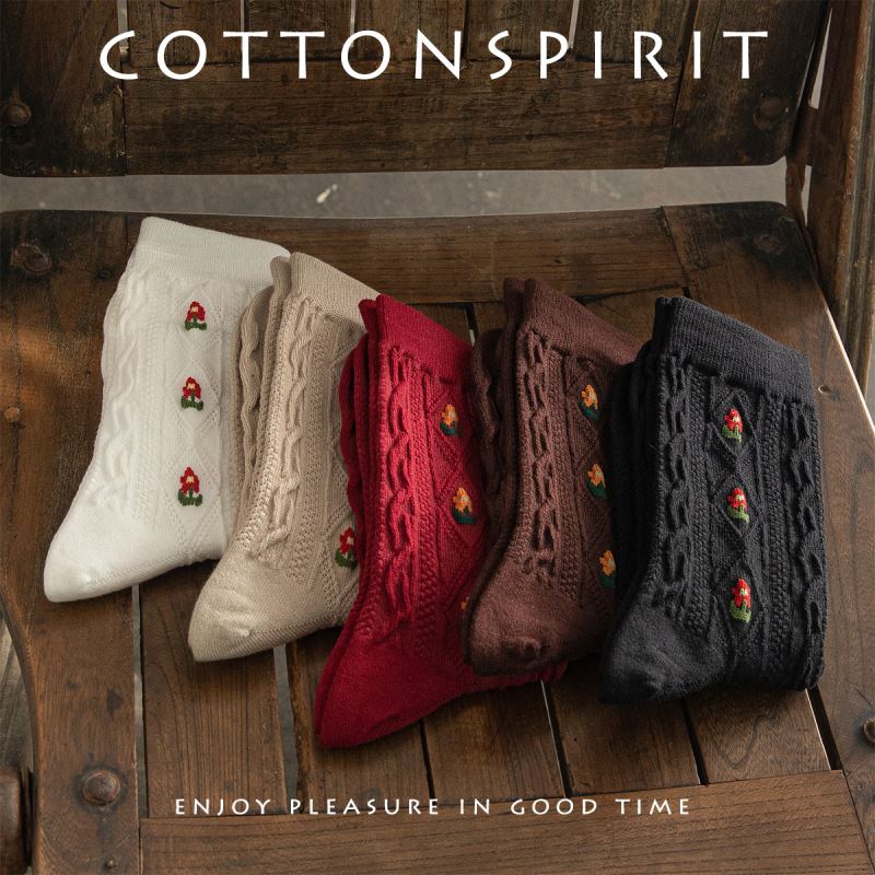 「2025」靴下★レディース★ソックス★大人用★女性用靴下★可愛い★5色