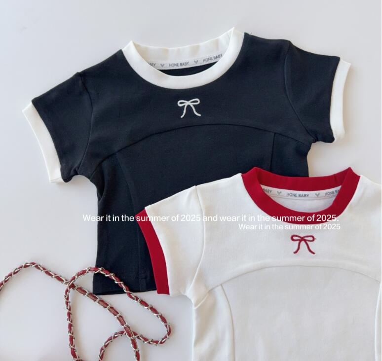 2025新作TQ★子供服　トップス★90cm〜150cm 2色