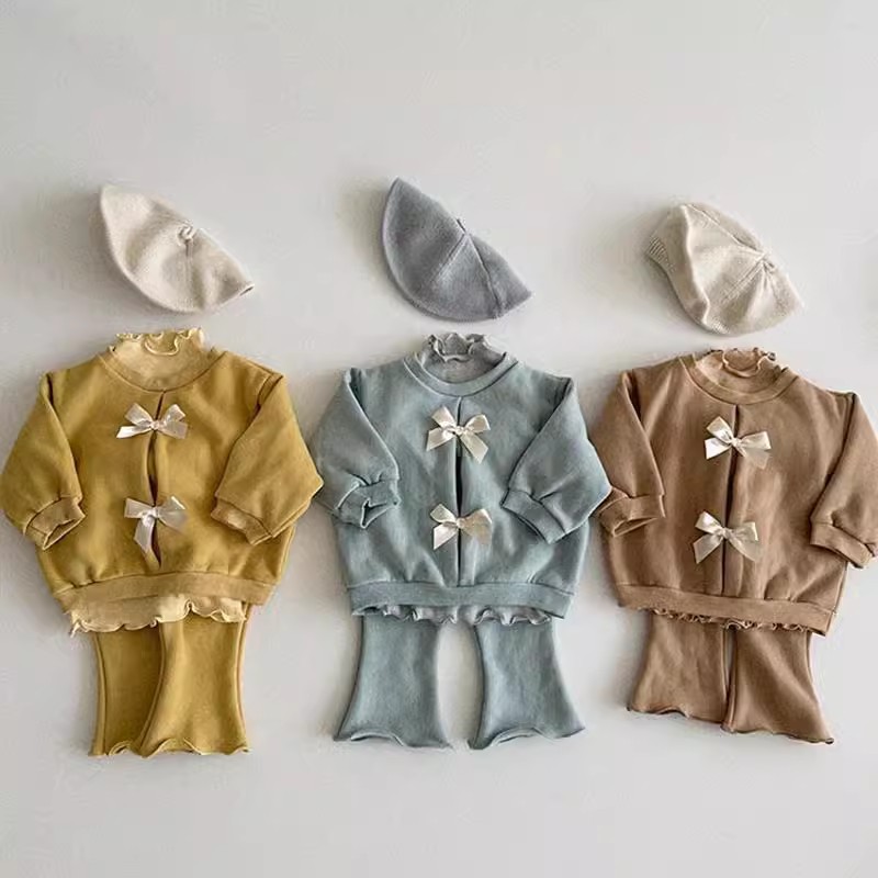 2025★春秋新作★韓国風ベビー服★トップス+ズボン★73CM〜120cm 4色