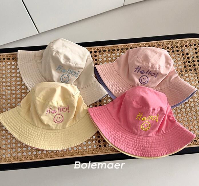 2025年新品★子供用★帽子　両面着用ハット★ 6色