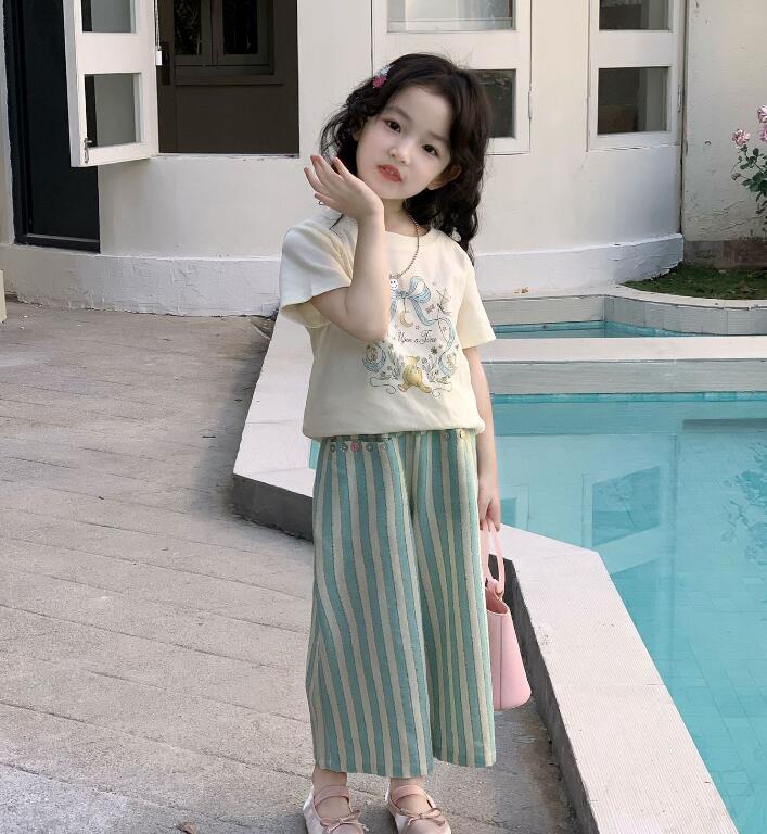 2025夏新作★子供服　トップス&ズボン分けて★90cm〜140cm
