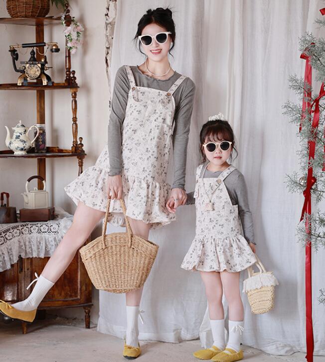 2025新品★子供服&親子服　トップス&ワンピース分けて★90〜140cm/大人着用