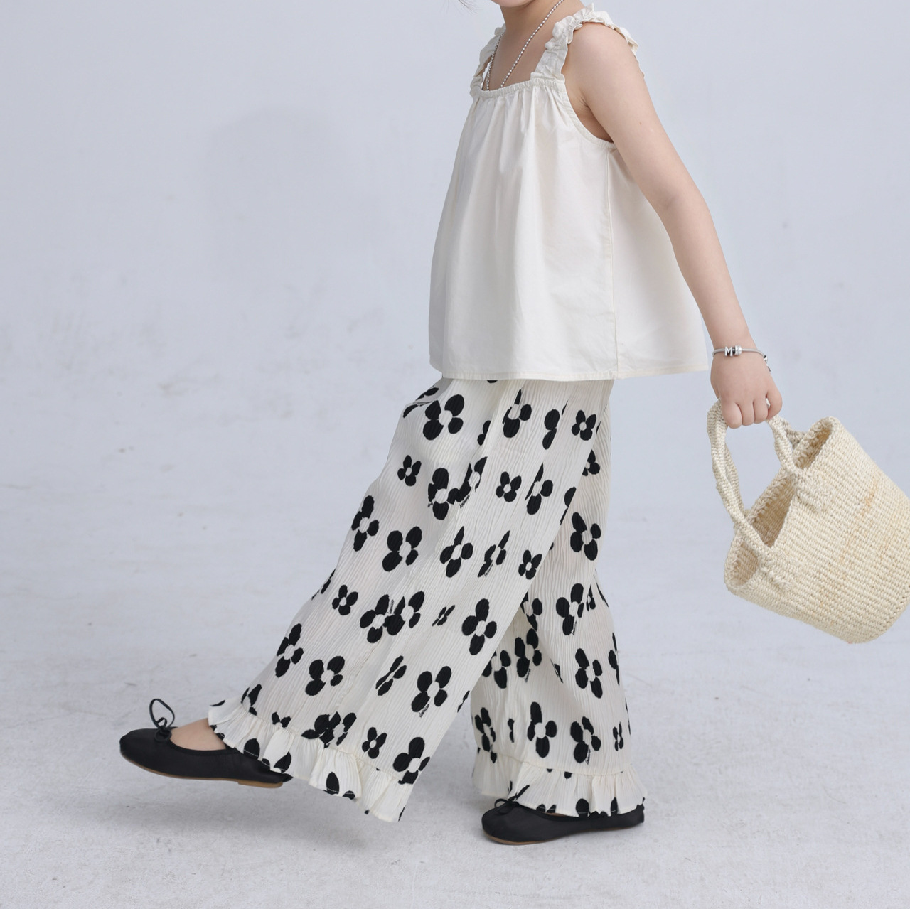 2025夏入荷BOBO★子供服&親子服 ズボン★90〜150cm/F#