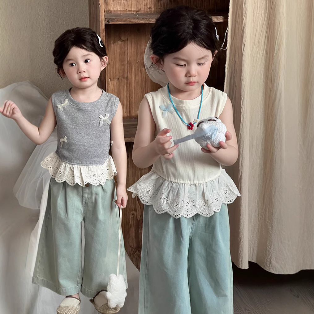 2025夏新作★子供服　トップス★90cm〜140cm 2色