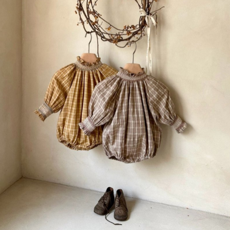 2025新入荷★ベビー服　ロンパース★66cm〜90cm 2色
