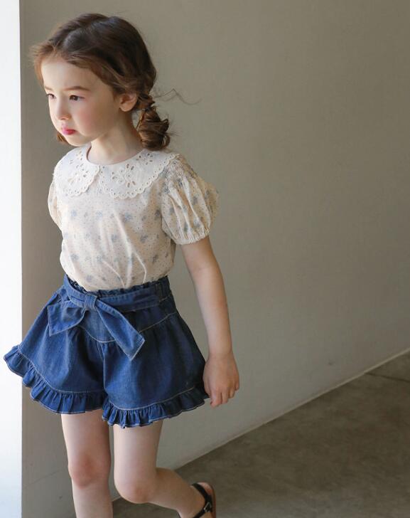 2025夏新入荷★子供服　ズボン★90〜150 2色