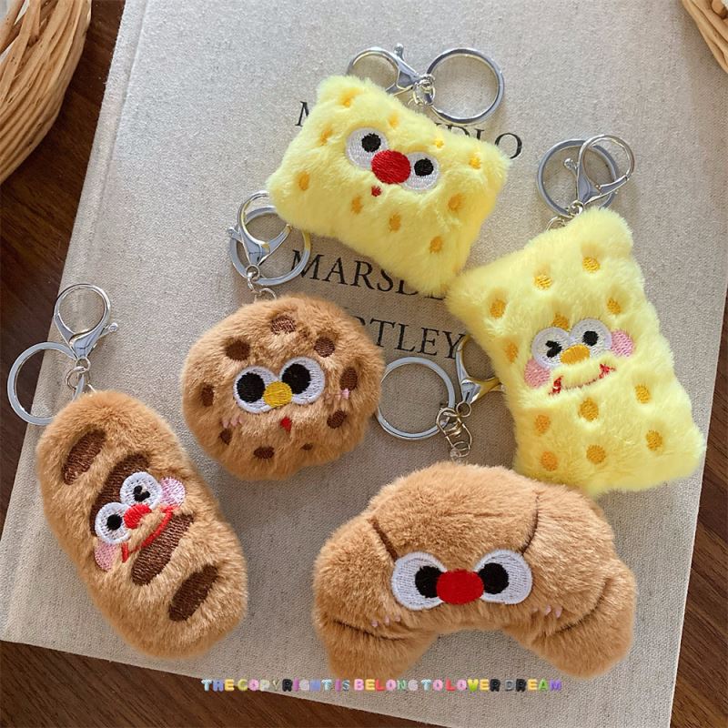 ★可愛いキーホルダー　装飾品★ぬいぐるみキーチェーン★5色