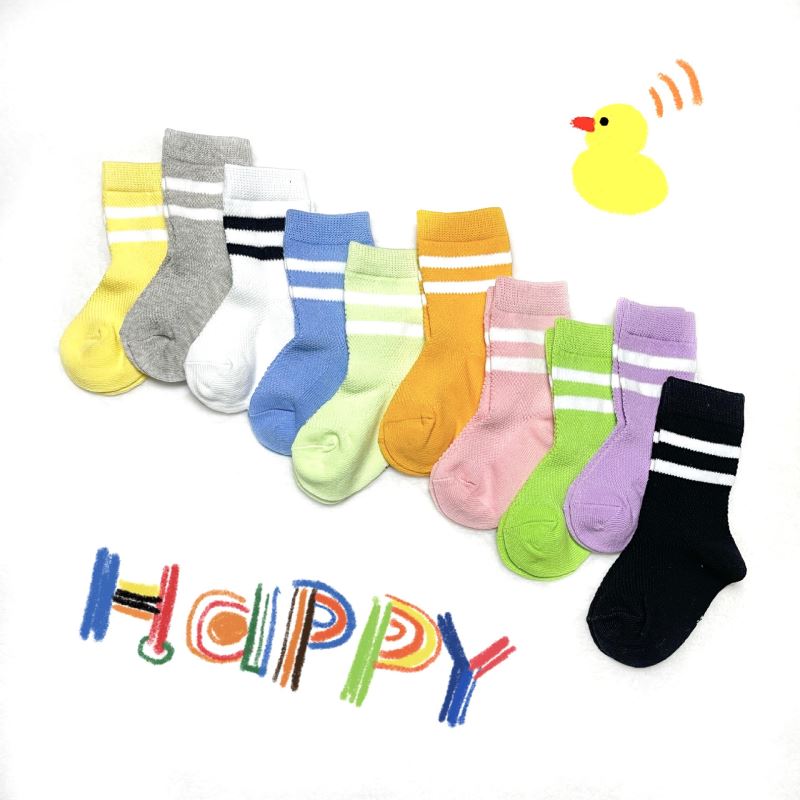 2025★キッズ靴下★ソックス★S(1-3歳)/M(3-6歳)/L(6-9歳) 10色