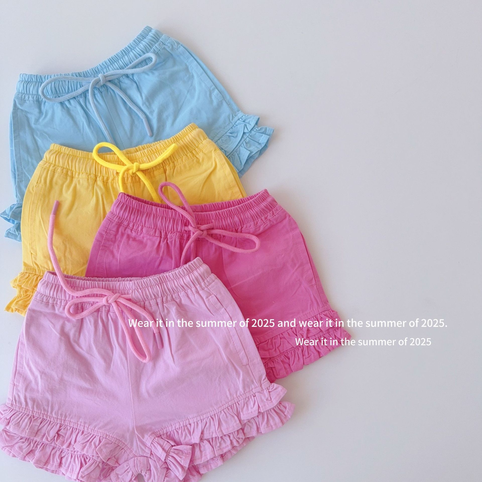 2025新入荷TQ★子供服　ズボン★90cm〜150cm 4色
