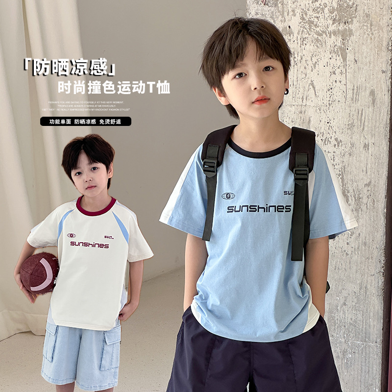 2025夏新作A★子供服　トップス★90cm〜170cm 2色