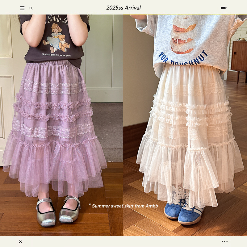 2025新品A★子供服　スカート★90cm〜170cm 2色
