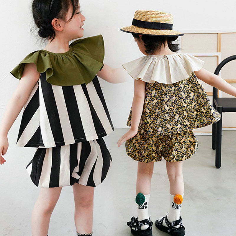 2025新品SC★子供服　セットアップ★7/95-100cm〜15/120-130cm 2色