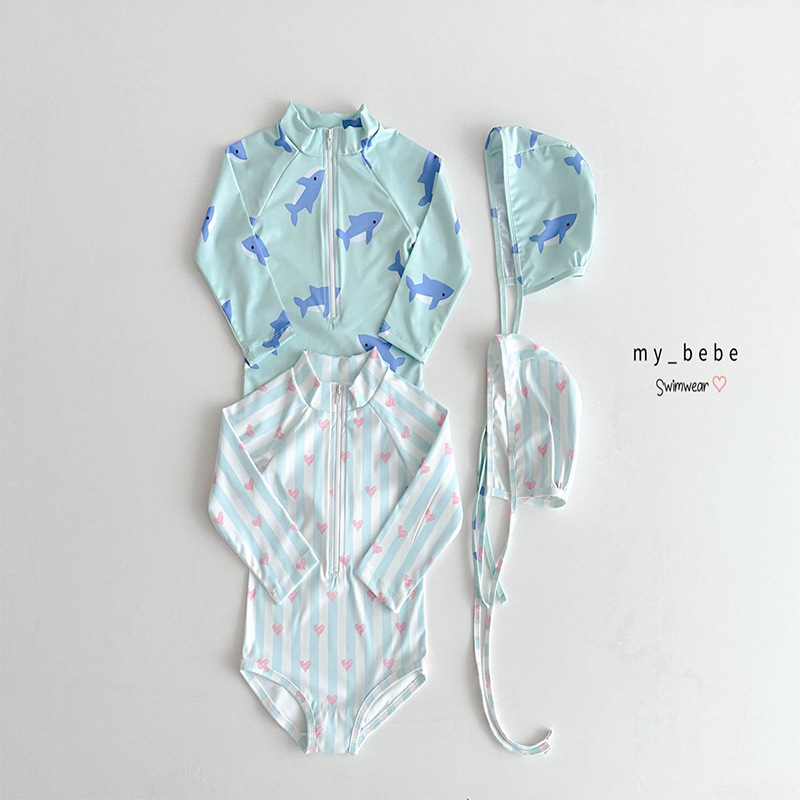 2025新品★子供服　水着★66cm〜100cm 2色