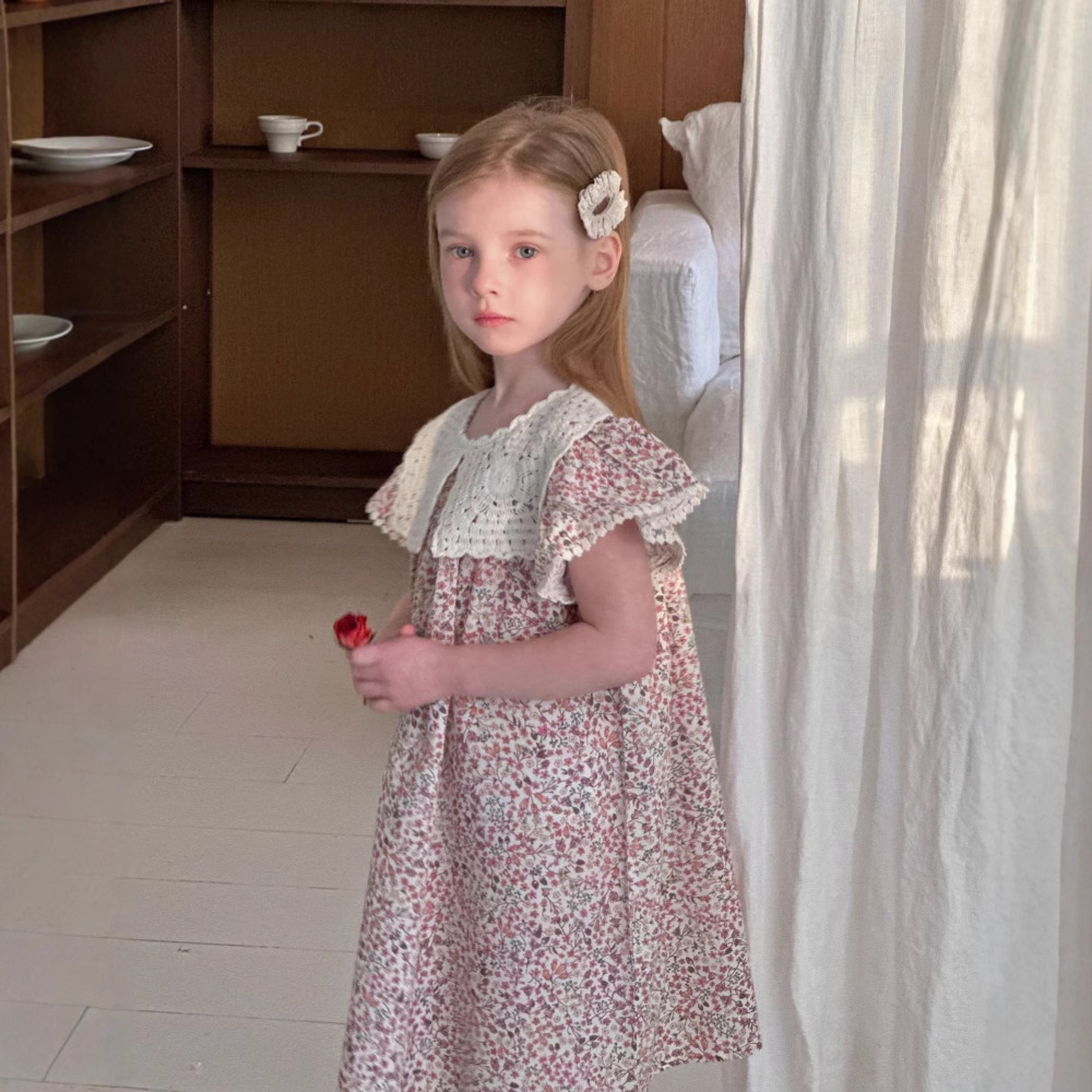 2025新品HLL★子供服　ワンピース★90cm〜140cm