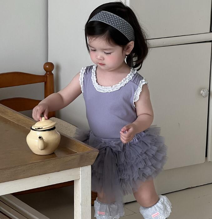 「2025」子供服★トップス+スカート★セットアップ★韓国風子供服★2色73cm〜100cm