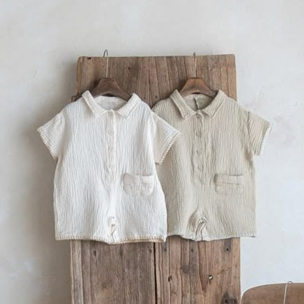 2025新入荷★ベビー服　ロンパース　連体服★66cm〜90cm 2色