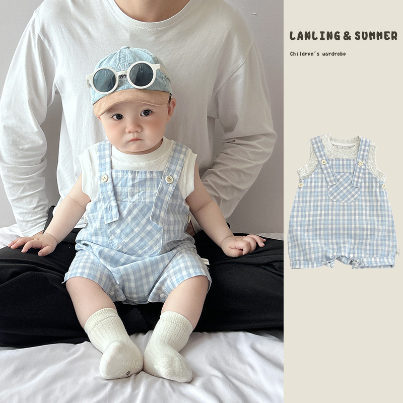 「2025」子供服★Tシャツ+サロペット★セットアップ★韓国風子供服★66cm〜100cm