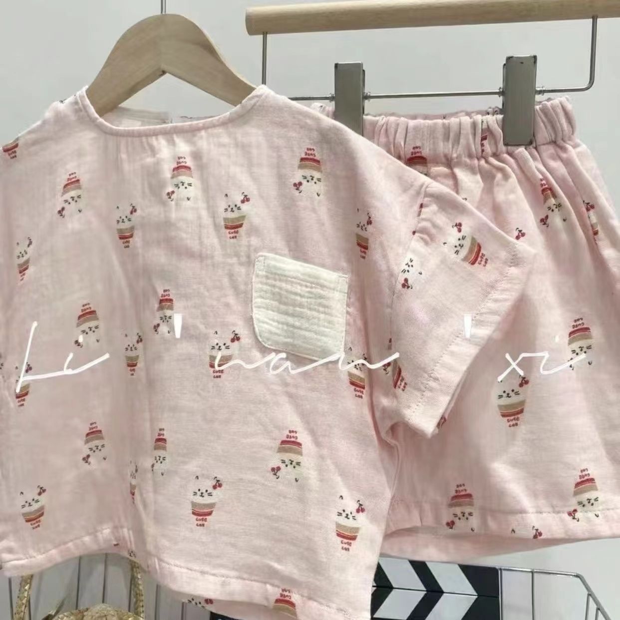 「2025」子供服★セットアップ★部屋着★韓国風子供服★2色80cm〜150cm